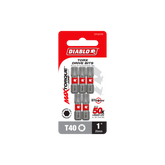 Diablo DT401P5 1" #40 Torx Drive Bits (5-Pack)